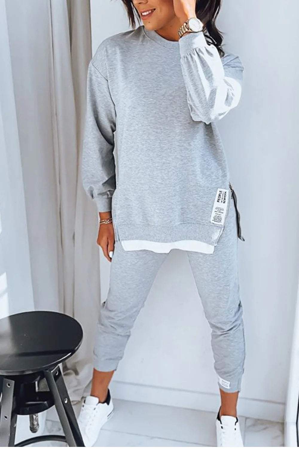 Simone Loungewear Set, women's sweatshirt and pants - view 1