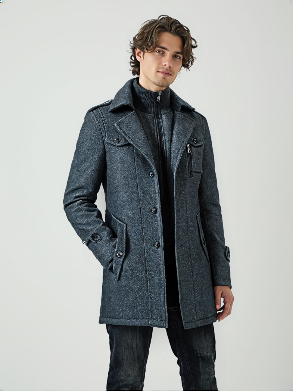 Arlo | Luxurious Overcoat