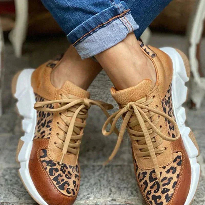 Lara | Leopard Casual Shoes - MORI