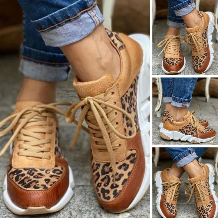 Lara | Leopard Casual Shoes - MORI