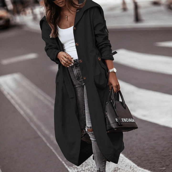 Lola | Trench Coat with Hood - MORI