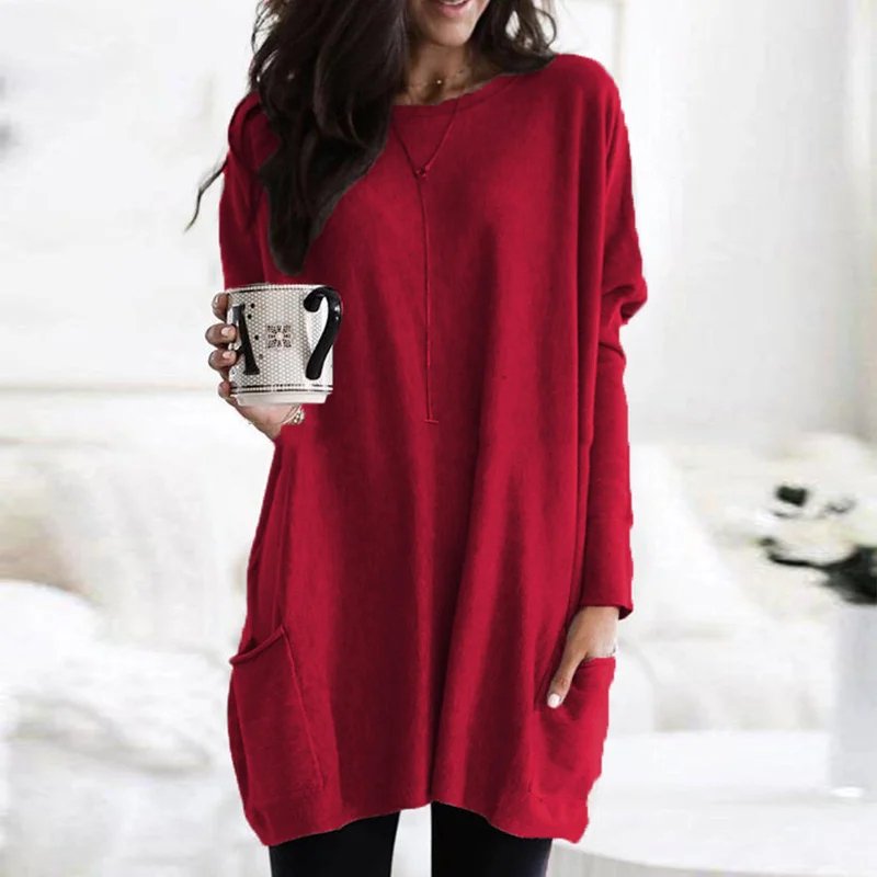 Milea | Long-sleeved Tunic with Pockets - MORI