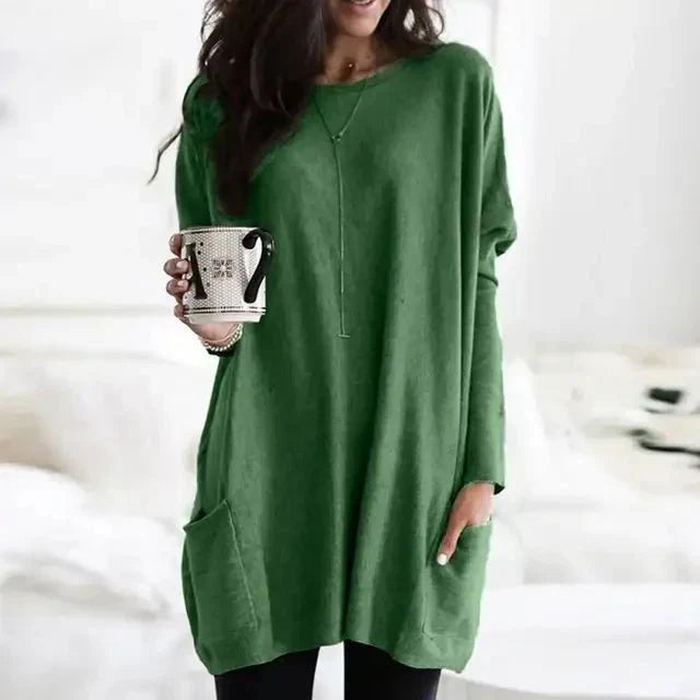 Milea | Long-sleeved Tunic with Pockets - MORI