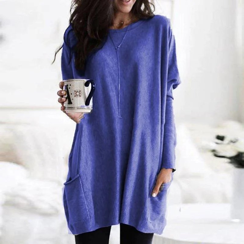 Milea | Long-sleeved Tunic with Pockets - MORI