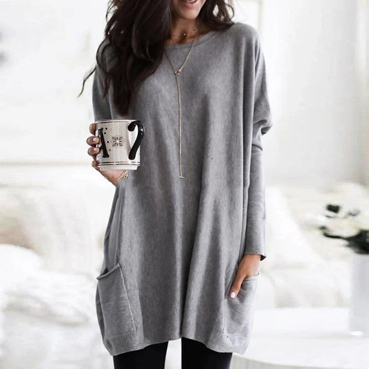 Milea | Long-sleeved Tunic with Pockets - MORI