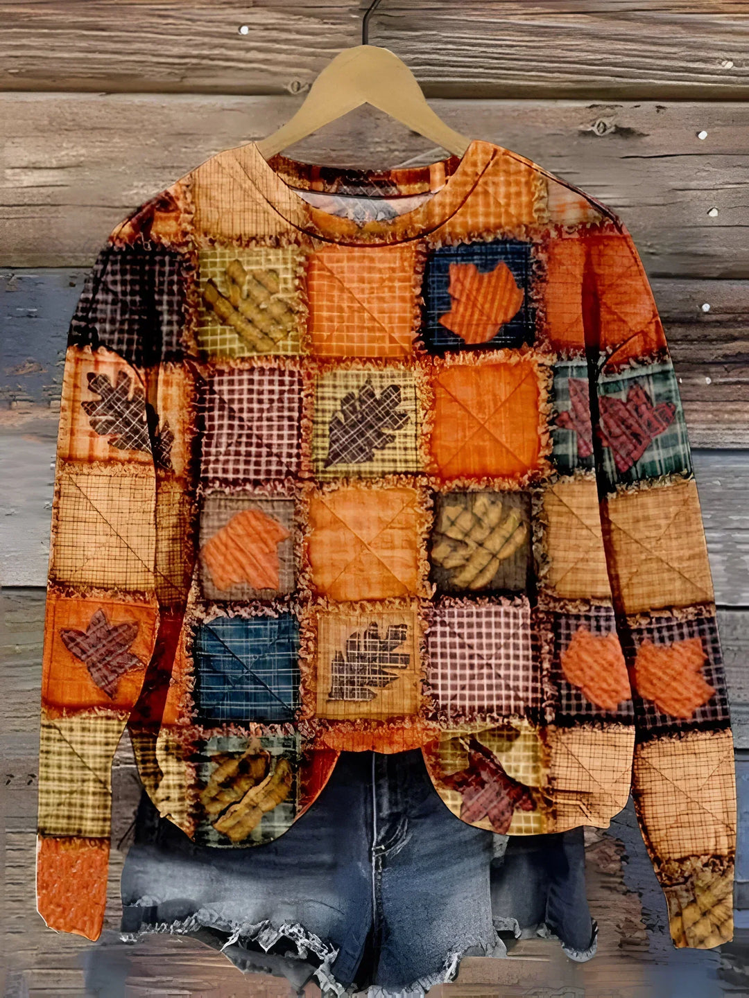 Evelyn | Patchwork Boho Sweater