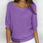 Vanessa Sweater, women's crewneck winter sweater - view 8